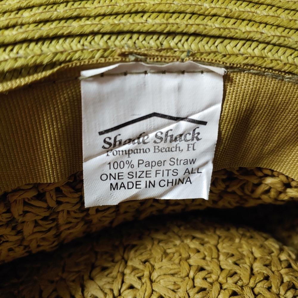 Shade Shack straw hat. - Picture 10 of 10